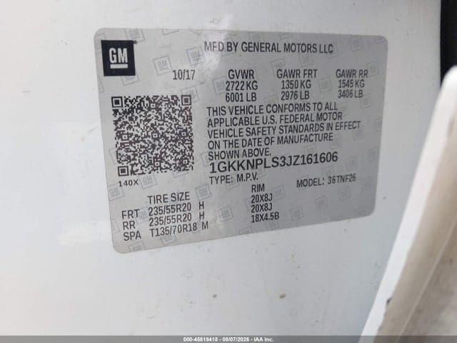 2018 GMC ACADIA DENALI 9