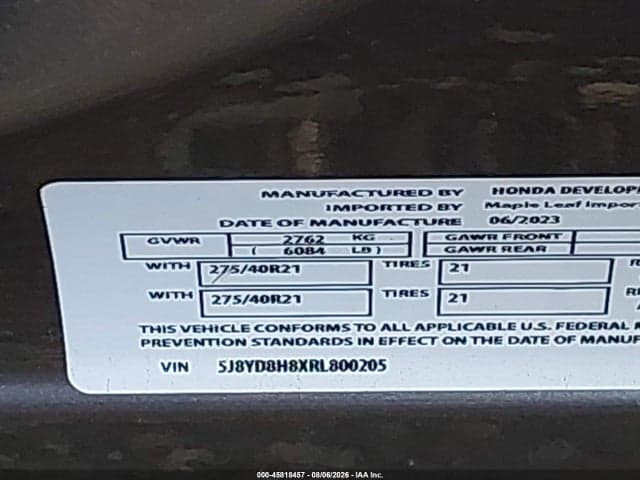 2024 ACURA MDX TYPE S ADVANCE PACKAGE 9