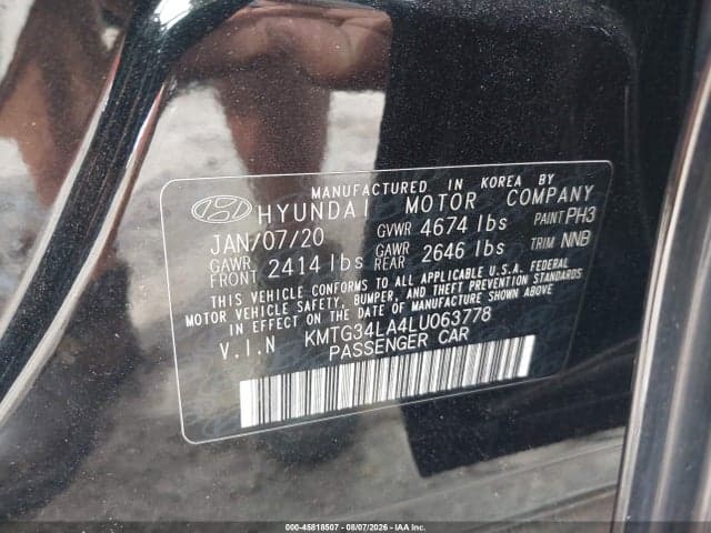 2020 GENESIS G70 2.0T RWD 9