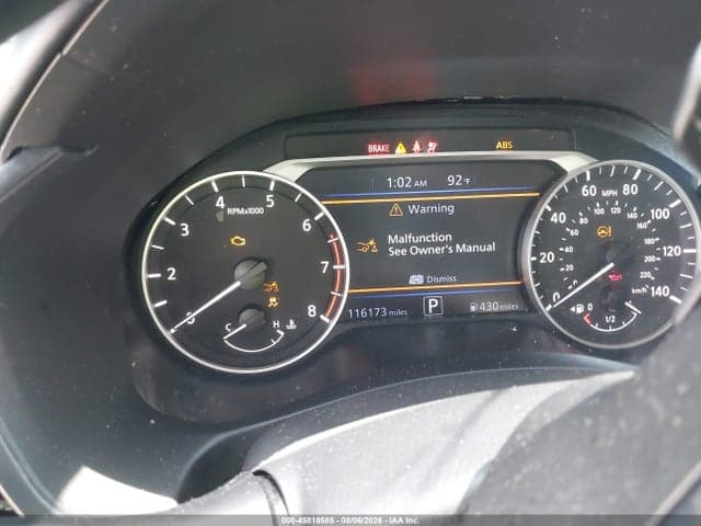 2020 NISSAN ALTIMA SR FWD 7