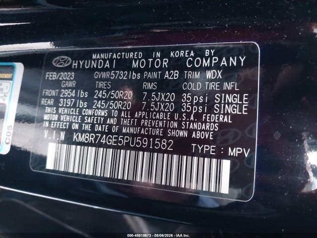 2023 HYUNDAI PALISADE CALLIGRAPHY 9