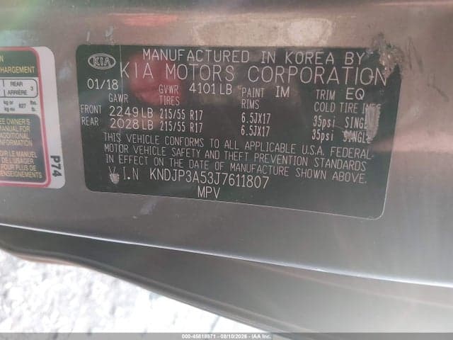 2018 KIA SOUL + 9