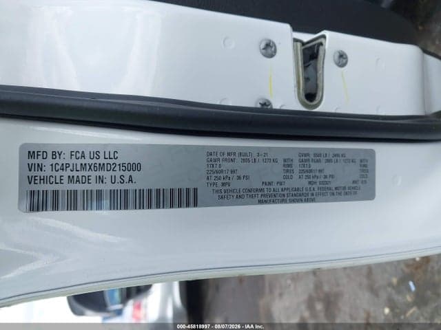 2021 JEEP CHEROKEE LATITUDE LUX FWD 9