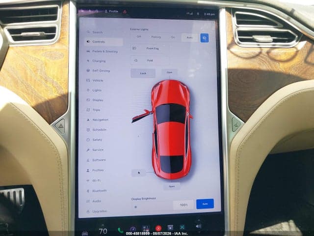 2017 TESLA MODEL S 60/75 18