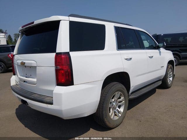 2017 CHEVROLET TAHOE LS 4