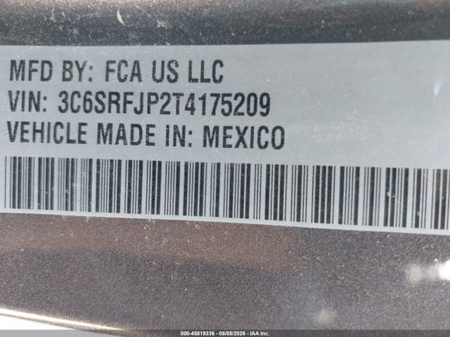 2026 RAM 1500 LARAMIE 4X4 5'7 BOX 9