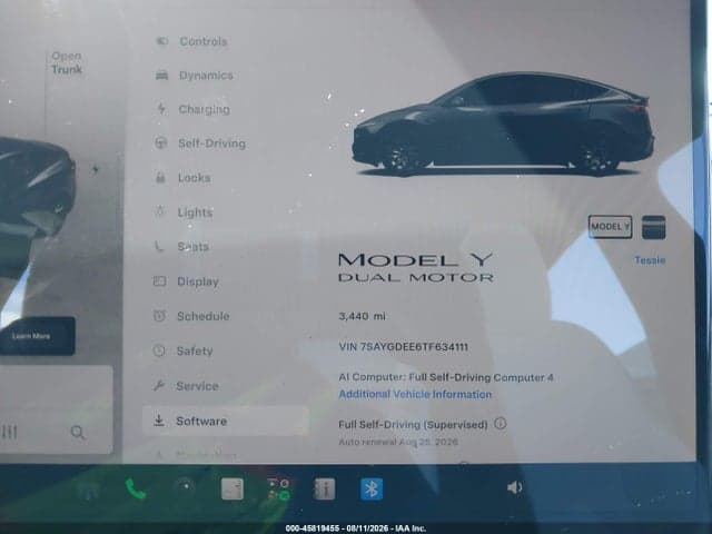 2026 TESLA MODEL Y ALL-WHEEL DRIVE/LONG RANGE LAUNCH SERIES/PREMIUM ALL-WHEEL DRIVE 7
