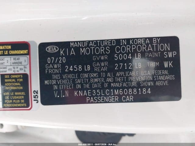2021 KIA STINGER GT 9
