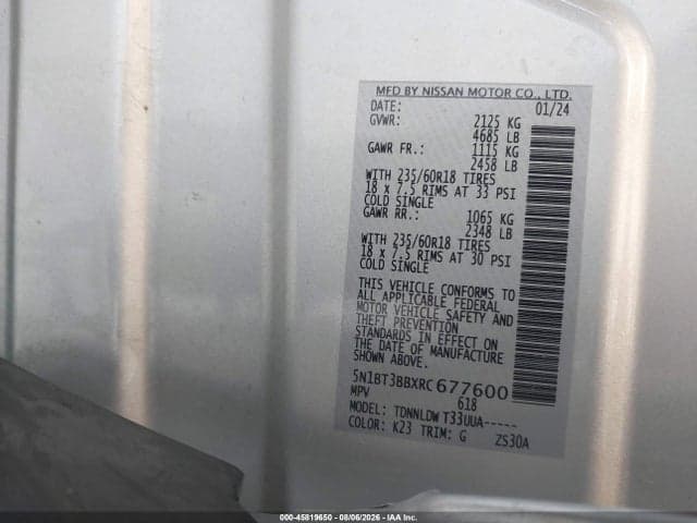 2024 NISSAN ROGUE SV INTELLIGENT AWD 9
