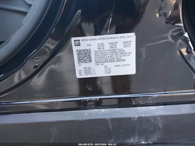 2025 CHEVROLET EQUINOX AWD LT 9