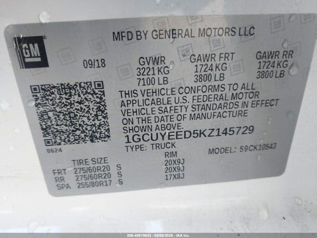 2019 CHEVROLET SILVERADO 1500 RST 9