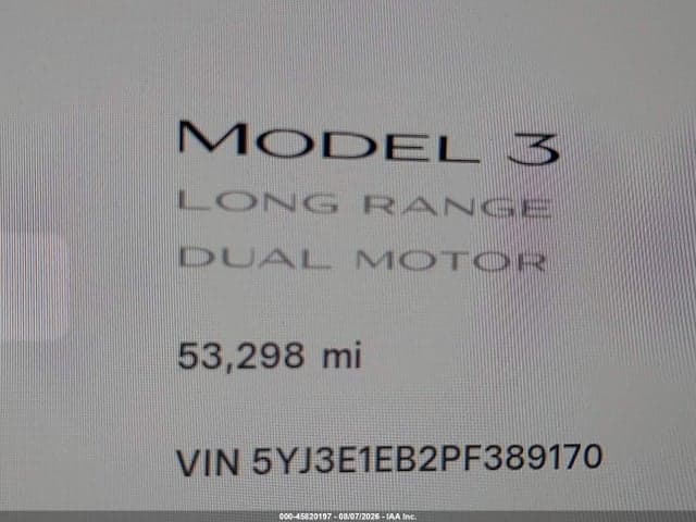2023 TESLA MODEL 3 LONG RANGE DUAL MOTOR ALL-WHEEL DRIVE 7