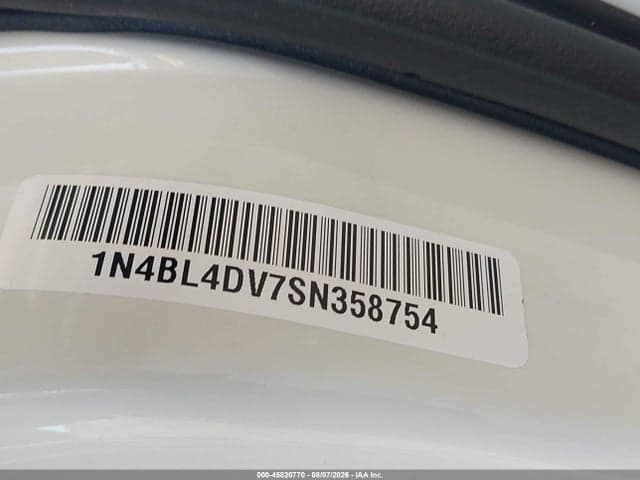 2025 NISSAN ALTIMA SV FWD 9