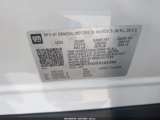 2025 CHEVROLET BLAZER FWD 2LT 9