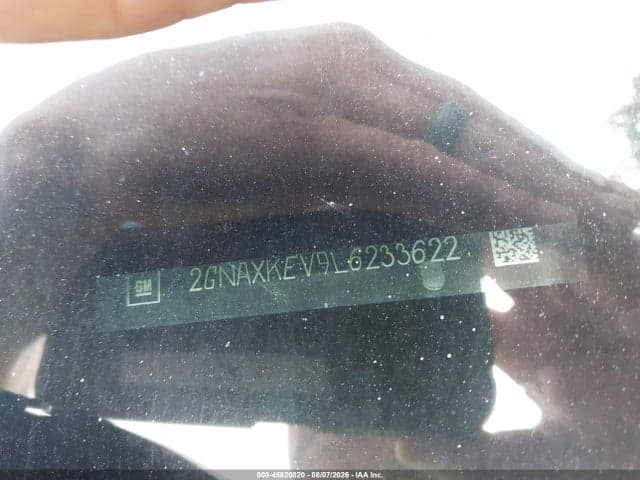 2020 CHEVROLET EQUINOX FWD LT 1.5L TURBO 9