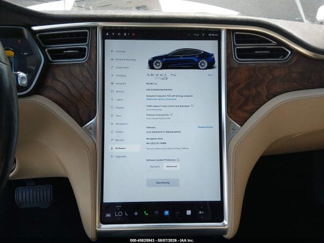 2017 TESLA MODEL S 100D/60D/75D/90D/P100D 7