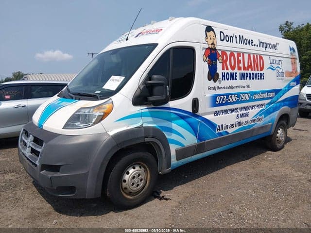 2017 RAM PROMASTER 2500 HIGH ROOF 159 WB 2