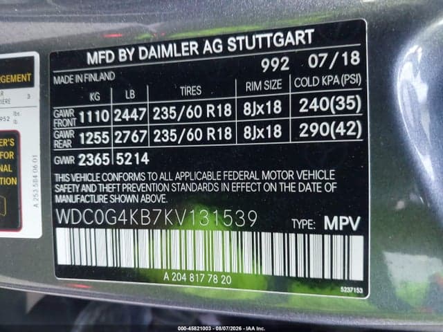 2019 MERCEDES-BENZ GLC 300 4MATIC 9