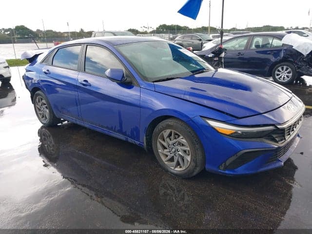 2024 HYUNDAI ELANTRA HYBRID BLUE