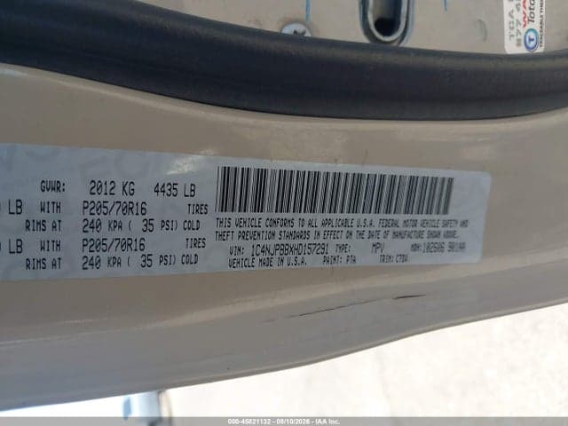 2017 JEEP PATRIOT SPORT 9