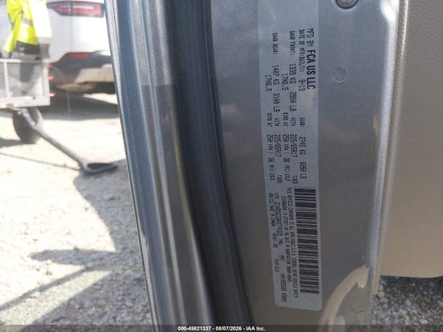 2019 DODGE GRAND CARAVAN SXT 4