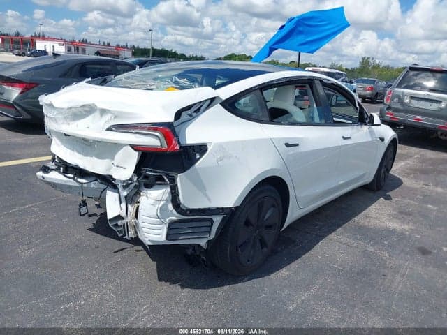 2025 TESLA MODEL 3 LONG RANGE ALL-WHEEL DRIVE 4