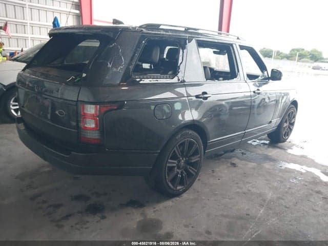 2017 LAND ROVER RANGE ROVER 5.0L V8 SUPERCHARGED 4