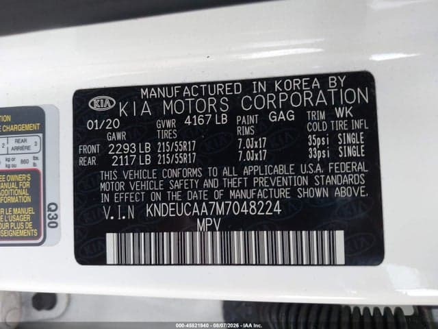 2021 KIA SELTOS S 9