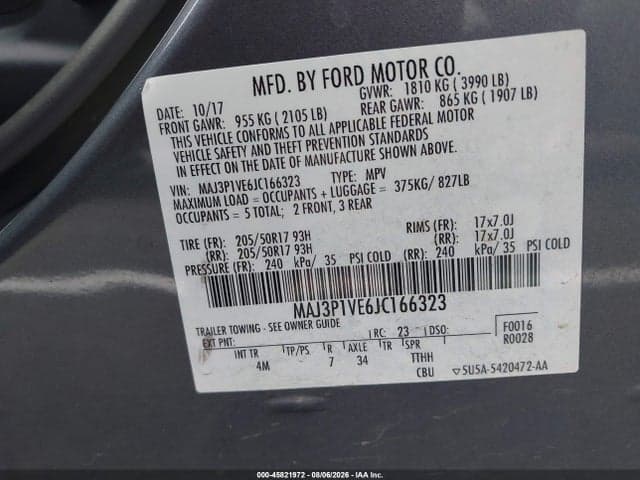 2018 FORD ECOSPORT TITANIUM 9