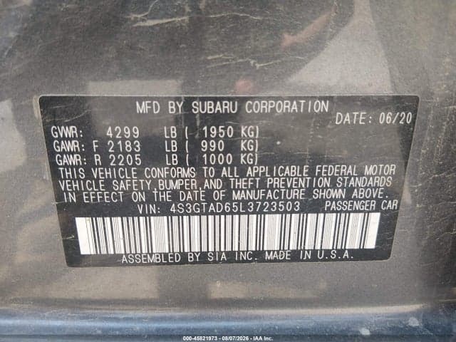 2020 SUBARU IMPREZA PREMIUM 5-DOOR 9