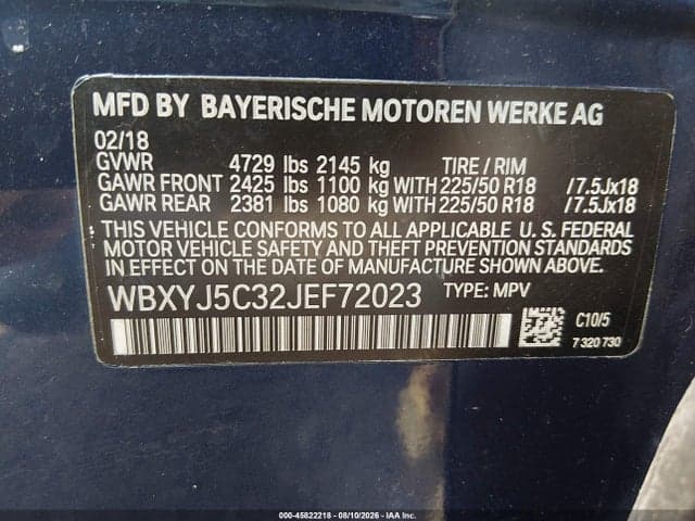 2018 BMW X2 XDRIVE28I 9