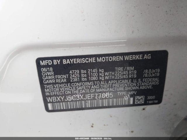2018 BMW X2 XDRIVE28I 9