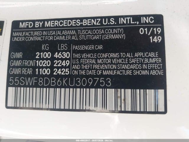 2019 MERCEDES-BENZ C 300 9
