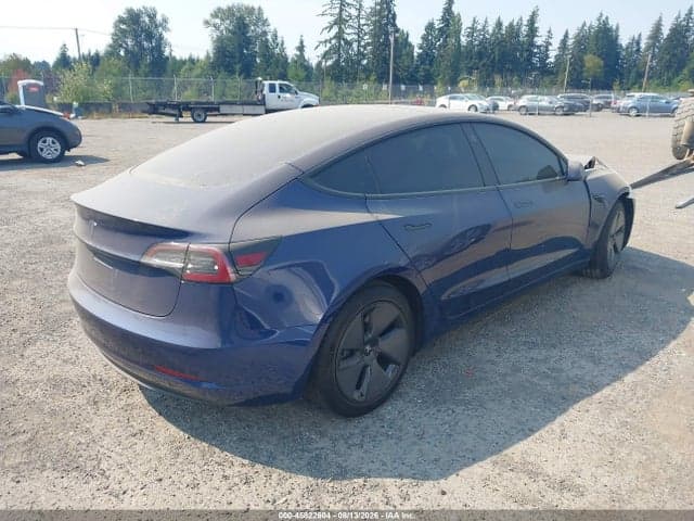 2021 TESLA MODEL 3 LONG RANGE DUAL MOTOR ALL-WHEEL DRIVE 4