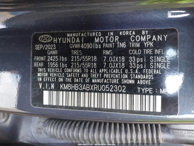 2024 HYUNDAI KONA SEL 9
