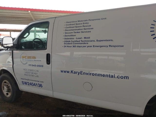 2022 CHEVROLET EXPRESS CARGO RWD 2500 REGULAR WHEELBASE WT 14