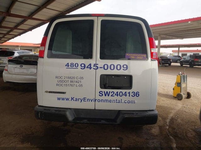 2022 CHEVROLET EXPRESS CARGO RWD 2500 REGULAR WHEELBASE WT 16