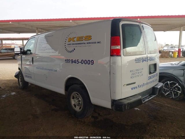 2022 CHEVROLET EXPRESS CARGO RWD 2500 REGULAR WHEELBASE WT 3