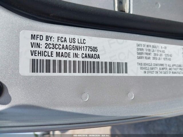 2022 CHRYSLER 300 TOURING 9