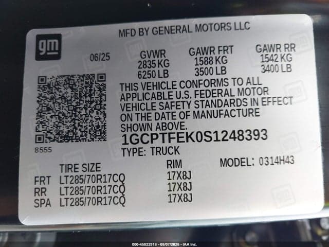 2025 CHEVROLET COLORADO 4WD ZR2 17