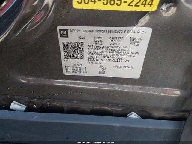 2019 GMC TERRAIN SLE 9