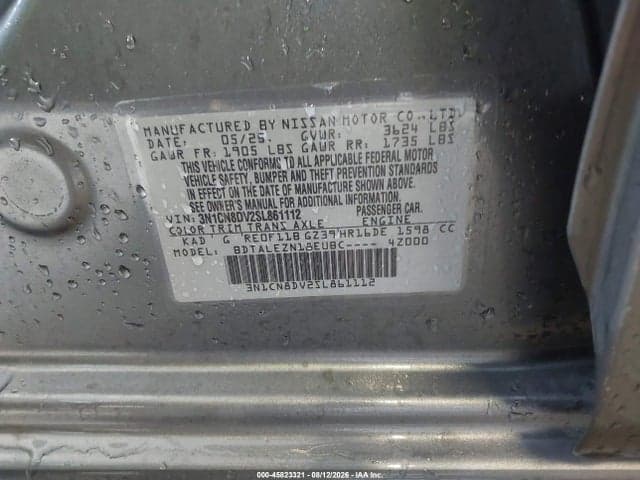 2025 NISSAN VERSA 1.6 S 9