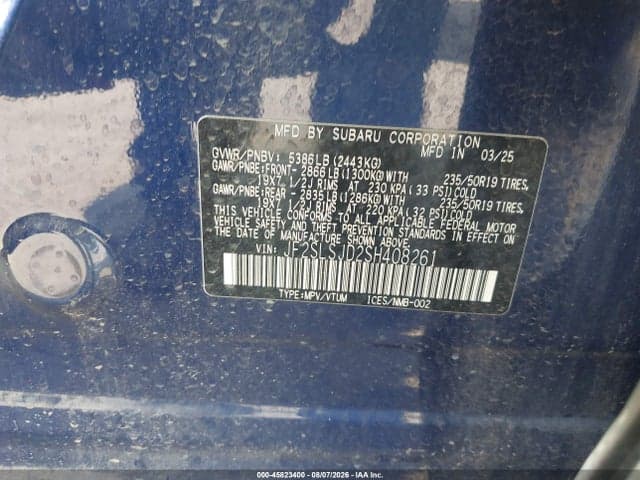 2025 SUBARU FORESTER SPORT HYBRID 9