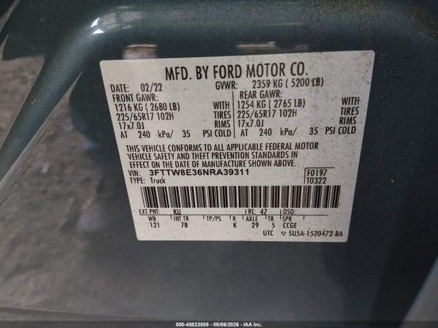 2022 FORD MAVERICK XLT 9