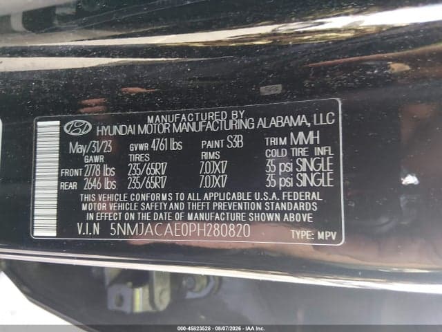 2023 HYUNDAI TUCSON SE 9