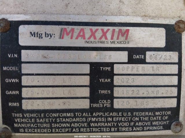 2023 MAXXIM INDUSTRIES S.A. UNKNOWN 9