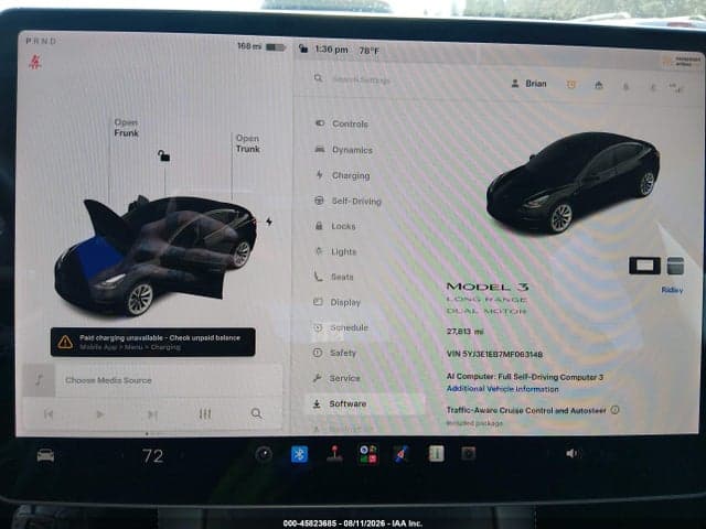 2021 TESLA MODEL 3 LONG RANGE DUAL MOTOR ALL-WHEEL DRIVE 7