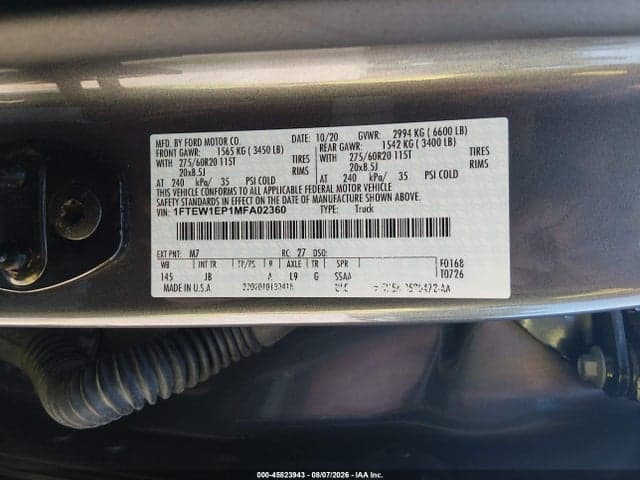 2021 FORD F-150 XL 9