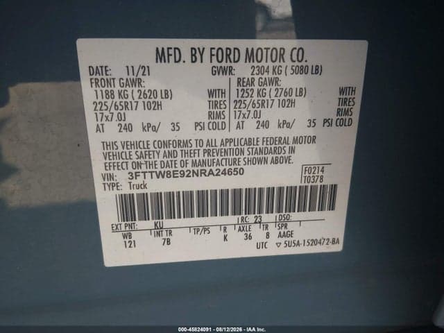 2022 FORD MAVERICK XLT 9