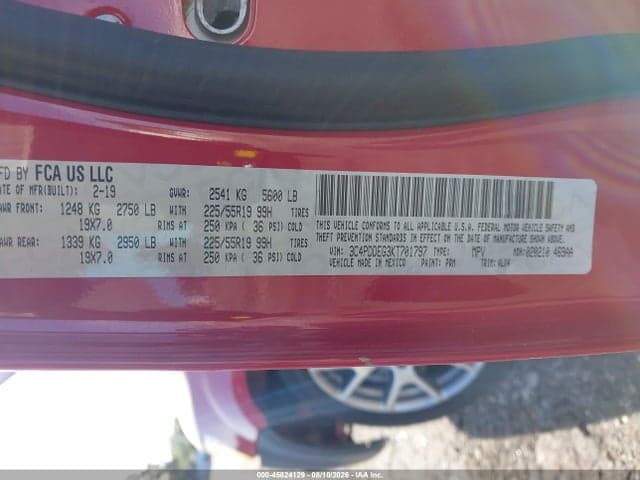 2019 DODGE JOURNEY GT AWD 10